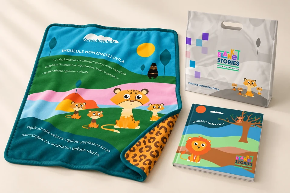AI assisted presentation of the Blanket Stories academic concept.